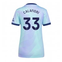 Arsenal Riccardo Calafiori #33 Fußballbekleidung 3rd trikot Damen 2024-25 Kurzarm